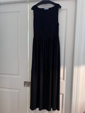 Hill House Cosima Nap Dress Black Size M
